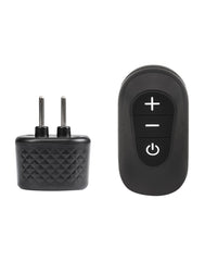 Rimba Electro Play – Mini Power Box, wiederaufladbar mit Fernbedienung – Schwarz