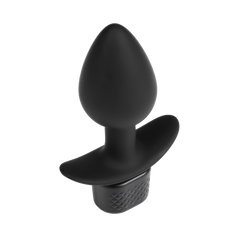 Rimba Electro Play – E-Stim Analplug – Bipolar – Schwarz