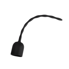 Rimba Electro Play – E-Stim Harnröhrendilatator – bipolar – Small – schwarz