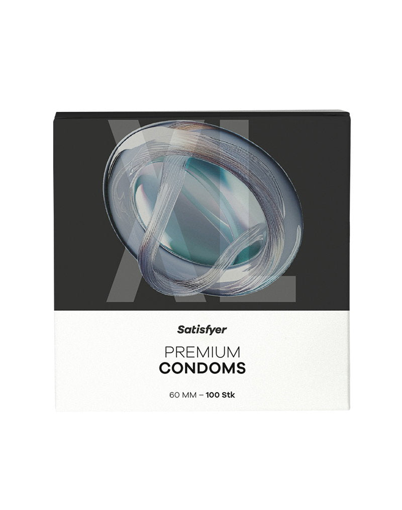 Satisfyer – Kondome – Größe 60 (XL) – 100 Stück