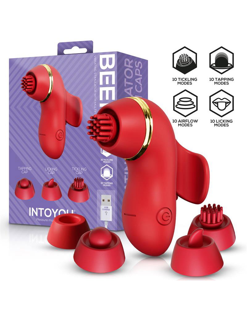 IY- Beeny – Multifunktionsvibrator – Rot