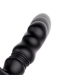 4: IY – Womp – Stoßendes und vibrierendes Prostatamassagegerät mit Fernbedienung – Schwarz