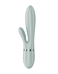 Satisfyer – Pearl Bunny 2 – Rotierender Rabbit-Vibrator – Hellblaugrün