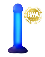 Strap-On-Me – Glow LED Dildo – Größe M – Lila