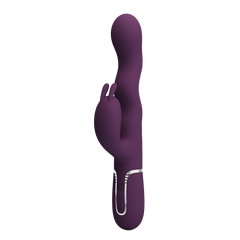 PL - Laurens - Rabbit Vibrator - Burgundy