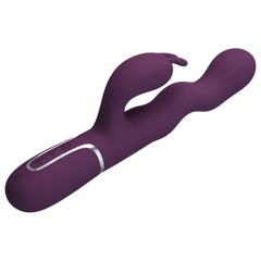 PL - Laurens - Rabbit Vibrator - Burgundy