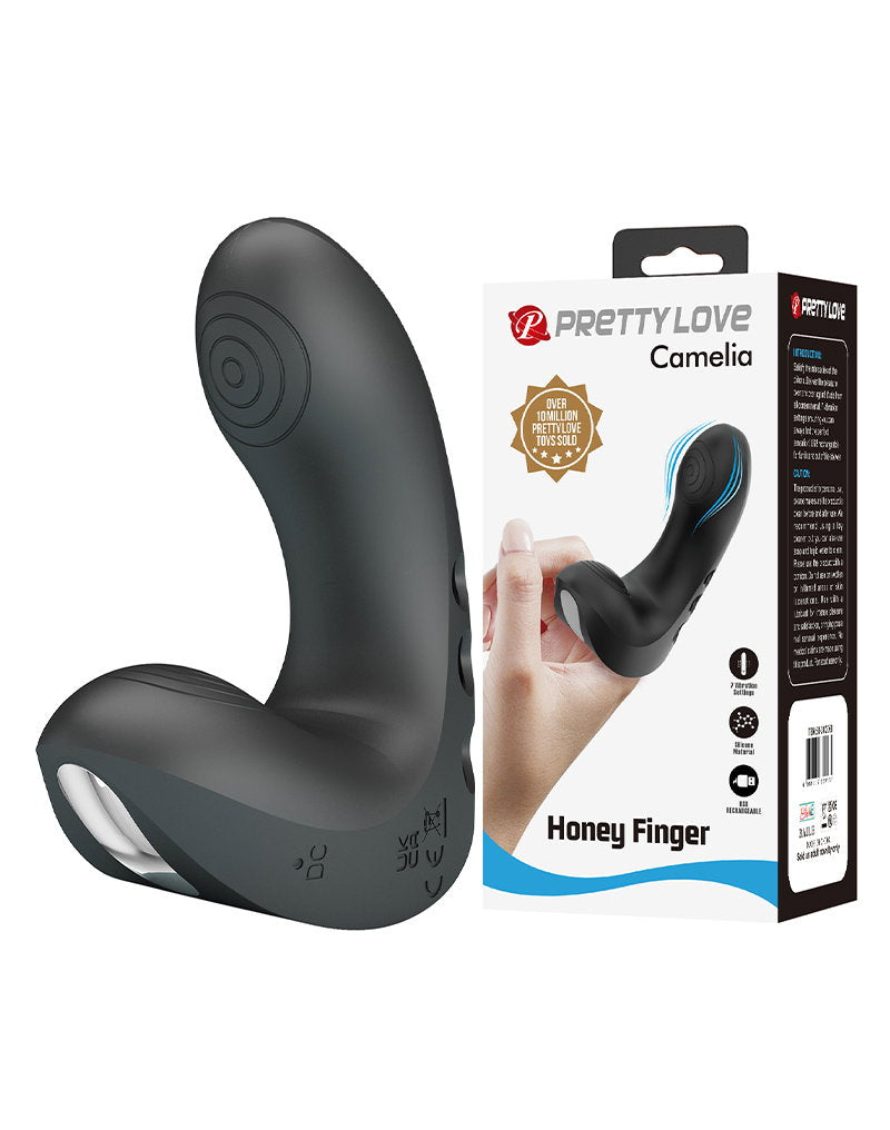 PL – Camelia – Fingervibrator – Schwarz