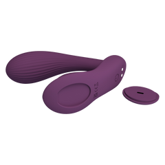 PL - Franz - Tragbarer Vibrator (App-gesteuert) - Burgunderrot