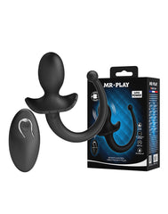 Mr. Play – Super Power – Butt Plug mit Fernbedienung – Schwarz