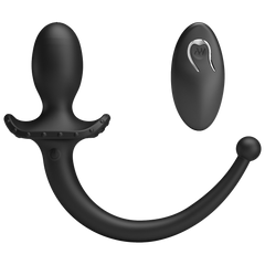 Mr. Play – Super Power – Butt Plug mit Fernbedienung – Schwarz