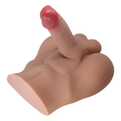 2: Crazy Bull – Rhyne – Masturbator mit biegsamem Dildo – Nude