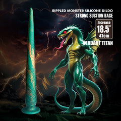 Power Monsters – Verdant Titan – Mythischer Dildoschwanz – Mix Color