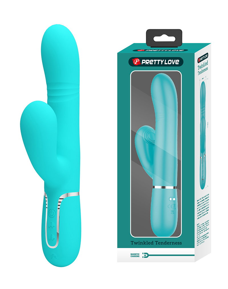 PL - Maviana - Rabbit Vibrator - Blau