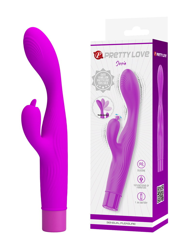 PL – Josie – Biegsamer G-Punkt-Vibrator – Lila