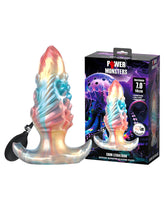 Power Monsters – Ebon Leviathan – Aufblasbarer Analplug – 18 cm – Mix Color