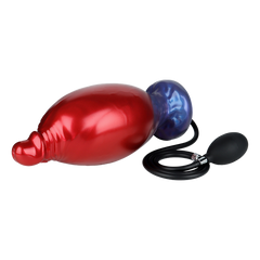 Power Monsters – Shadow Behemoth – Aufblasbarer Monster-Dildo mit Wellenstruktur – 22 cm – Mix Color