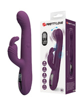 PL - Dee - Rabbit Vibrator - Burgundy