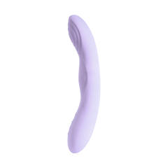 SVAKOM – Selena – Vibrator mit Wärmefunktion und Stoßbewegung, steuerbar per App – Pastell-Lila