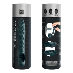 MANWAN – Ryzer Max – Penisverlängerer und weiche Masturbationshülle – Pine Grey