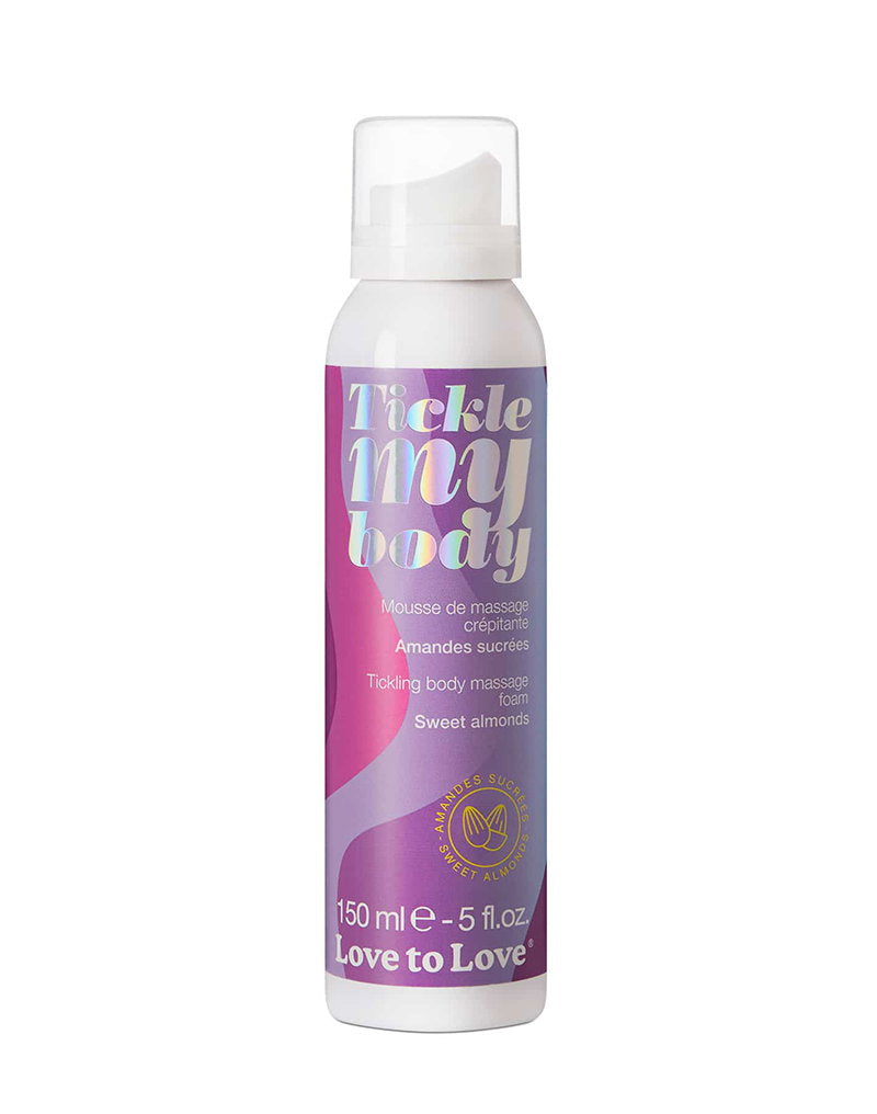 Love to Love - Tickle My Body - Massageschaum - Gezuckerte Mandeln - 150 ml