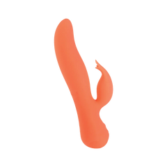 Swan – Blossom – Dual Action Rabbit Vibrator – Coral