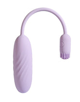 SVAKOM – Plume – Flexibler Bullet-Vibrator mit Bürstenbesatz – Pastell-Lila