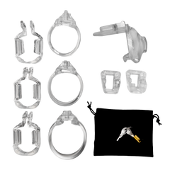 The Vice Mach 2 – Keuschheitskäfig Clitty – Transparent
