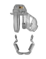 The Vice Mach 2 – Keuschheitskäfig Mini – Transparent