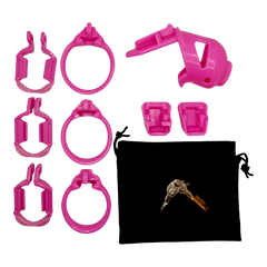 The Vice Mach 2 – Keuschheitskäfig Mini – Pink