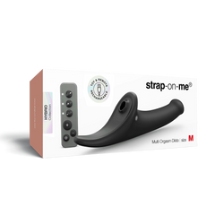 2: Strap-On-Me – Multi-Orgasmus-Dildo – Größe M – Schwarz