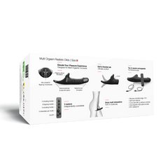 3: Strap-On-Me – Realistischer Multi-Orgasmus-Dildo – Größe M – Schwarz