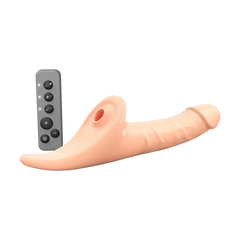 Strap-On-Me – Realistischer Multi-Orgasmus-Dildo – Größe L – Nude