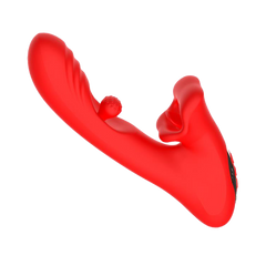 IY – Franky – Beißender und rotierender Kugelvibrator mit App-Steuerung – Rot