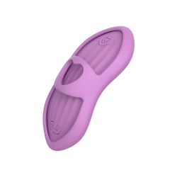 IY – Laia – Beheizbarer Fingervibrator mit App-Steuerung – Lavendel