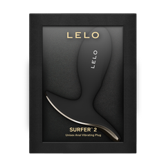 LELO Surfer 2 – Unisex-Analvibrator – Schwarz