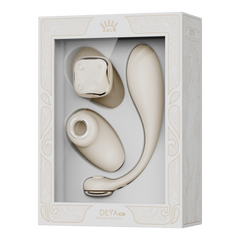 2: ZALO – Deya – Tragbarer Vibrator – Elfenbeinweiß