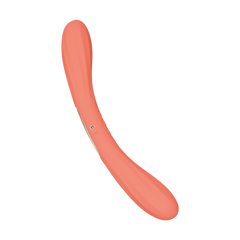 LELO – BOOMERANG™ – Doppelseitiger Vibrator – Korallenrot