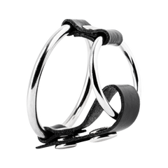 Rimba - Penisartikel mit Metal Ringen (Ø 35 + 50 mm) und Hodensackteiler