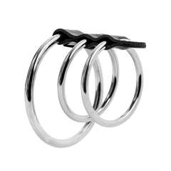 Rimba - Penisartikel mit metalen Ringen