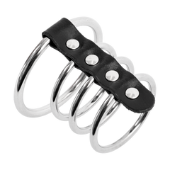 Rimba - Penisartikel mit metalen Ringen