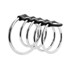 Rimba - Penisartikel mit metalen Ringen