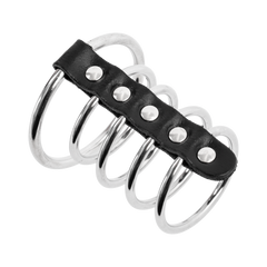 Rimba - Penisartikel mit metalen Ringen