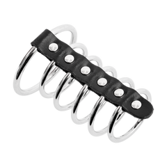 Rimba - Penisartikel mit metalen Ringen