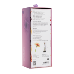 LOVISS – Helichrysum – Dildo mit Gartenblumen-Textur – Transparent