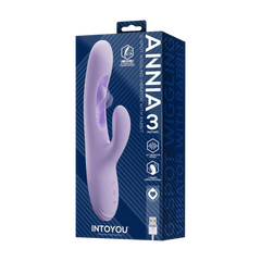 INTOYOU – Annia 3 – G-Punkt-Vibrator mit Rabbit-Aufsatz – Lila