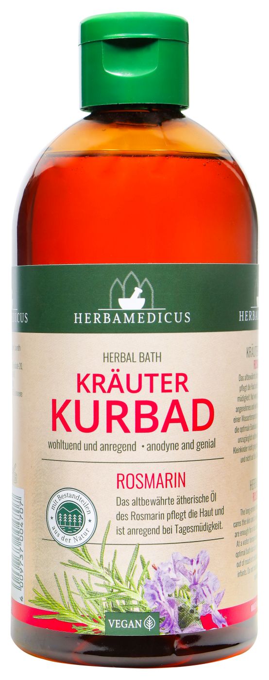 Herbamedicus Kräuter BAD Rosmarin, 500 ml