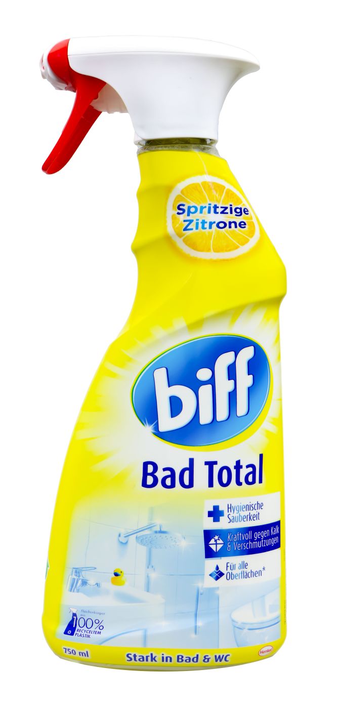 Biff Bad Total Zitrus Frische Bad Reiniger Sprühpistole, 750 ml