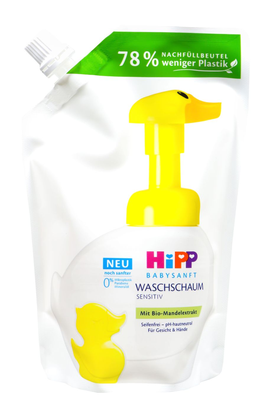 Hipp 90120 Babysanft Waschschaum Nachfüllung, 250 ml