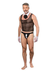 Amorable by Rimba – Sexy Gigolo-Set – Schwarz, Weiß
