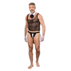 Amorable by Rimba – Sexy Gigolo-Set – Schwarz, Weiß